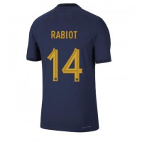 Billiga Frankrike Adrien Rabiot #14 Hemma fotbollskläder VM 2022 Kortärmad